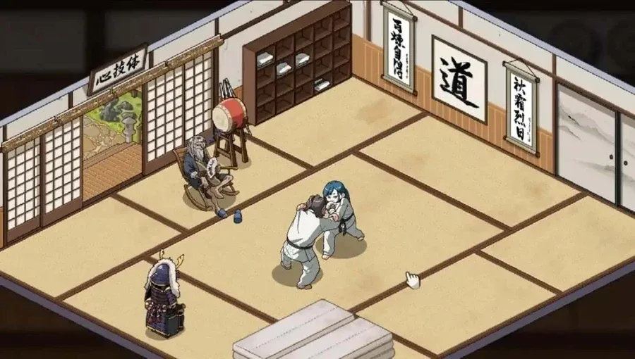 护身术道场 故事片段 场景图